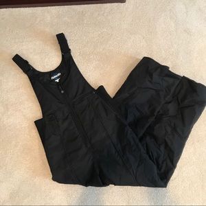 Women’s Black Rawik Bib Snow Ski Jumpsuit
